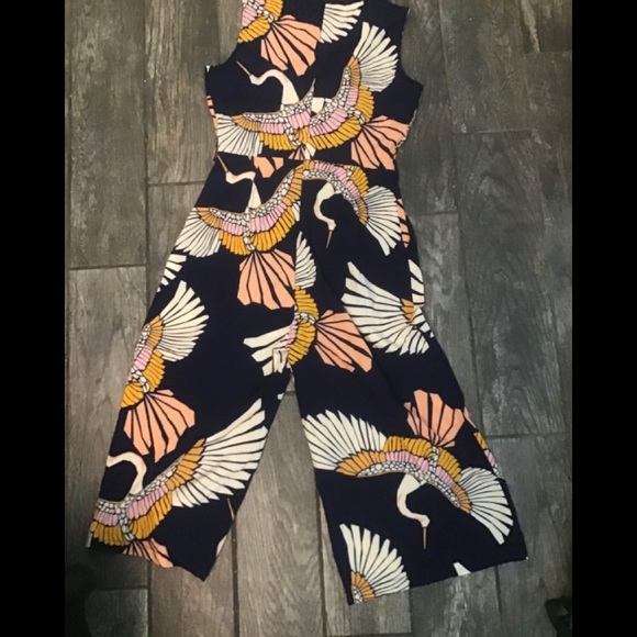 Wide Leg Crop Jumpsuit - Picture 5 of 7